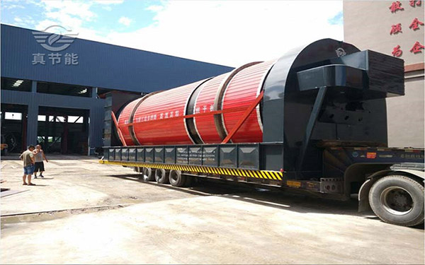 鴨糞污泥烘干機(jī)發(fā)貨現(xiàn)場